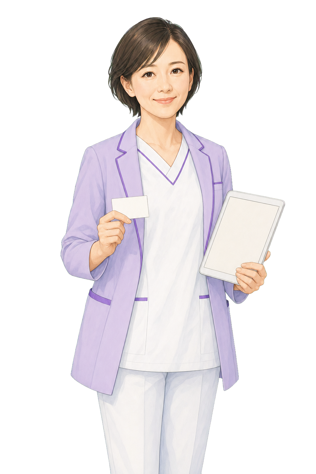 看護の起業家のキャラクター