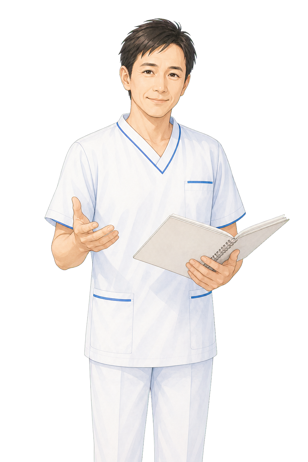 育ての先輩のキャラクター